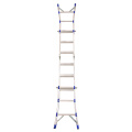 rubber feet multi-purpose telescopic step ladder